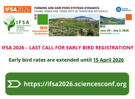 IFSA 2026: Farming and Agri-Food Systems Dynamics: Facing Crises and Trade-Offs in Transition Pathways